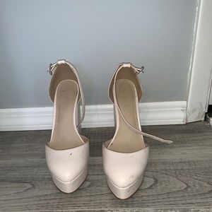 Platform ASOS pink heels